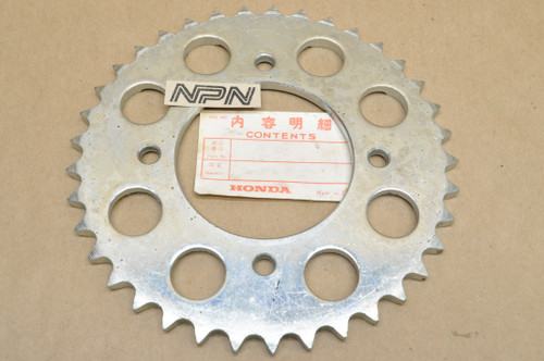 NOS Honda CL72 CL77 Rear Wheel Chain Drive Sprocket 37T 41201-278-000