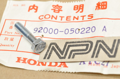 NOS Honda ATC110 ATC250 ATC70 CH80 NB50 TG50 TRX200 TRX70 Bolt 92000-05022-0A