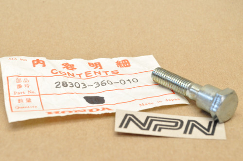 NOS Honda CR125 M MR175 MT125 Elsinore Kick Start Lever Mount Bolt 28303-360-010