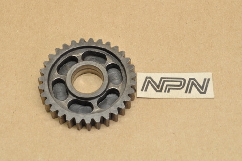 Vintage OEM Honda XR75 XR80 R Counter Shaft 2nd Gear 31T 23451-153-000
