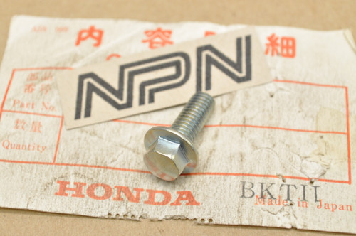 NOS Honda CB1000 CBR600 CR125 VF750 VT1100 XR250 XR400 Bolt 90004-GHB-630