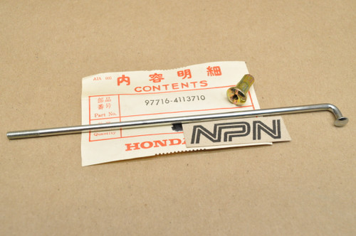 NOS Honda 1978-79 CM185 T 1980 CM200 T Front Wheel Spoke & Nipple 97716-41137-10