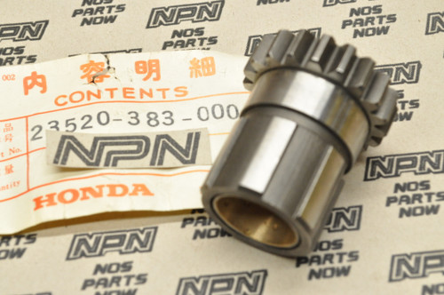 NOS Honda CB125 CL100 SL100 SL125 TL125 XL100 XL125 Starter Gear 23520-383-000