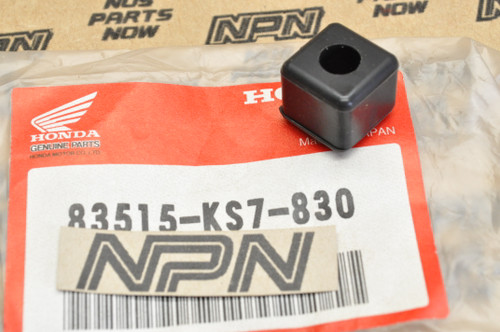 NOS Honda CR125 CR250 CR500 CR80 Side Cover Stop Rubber 83515-KS7-830