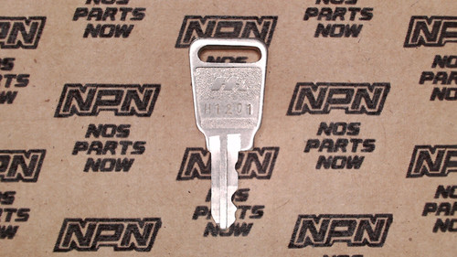 NOS Honda OEM Ignition Switch & Lock Key Double Groove H1201