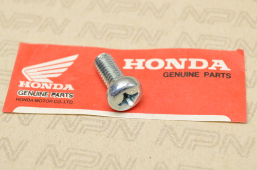 NOS Honda CB450 CBX CL70 EZ90 GL1200 QA50 TL250 XR350 Z50 Screw 93500-06014-0A