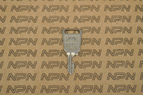 NOS Honda OEM Ignition Lock & Switch Key Double Groove H1013