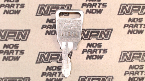 NOS Honda OEM Ignition Lock & Switch Key Double Groove H1013