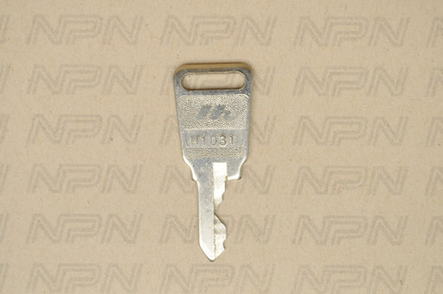 NOS Honda OEM Ignition Switch & Lock Key Single Groove H1031