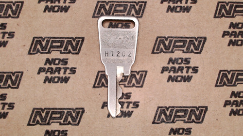 NOS Honda OEM Ignition Switch & Lock Key Single Groove H1202