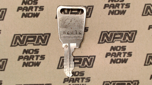 NOS Honda OEM Ignition Switch And Lock Key Double Groove H2012