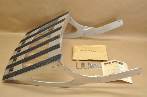 NOS Honda CX500 C Custom Rear Cargo Carrier Luggage Rack Factory Kit Aftermarket