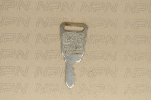 NOS Honda OEM Ignition Switch & Lock Key Double Groove H4056