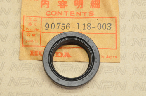 NOS Honda CB125 SL70 ST90 XL70 XL75 XL80 XR75 XR80 Front Fork Oil Seal 90756-118-003
