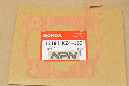 NOS Honda 1998-99 CR125 R Cylinder Base Gasket 12191-KZ4-J00