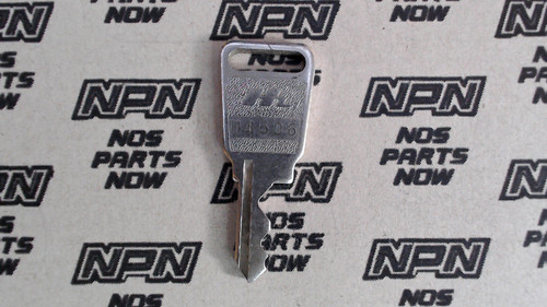 NOS Honda OEM Ignition Switch & Lock Key Single Groove H4506 - NOS