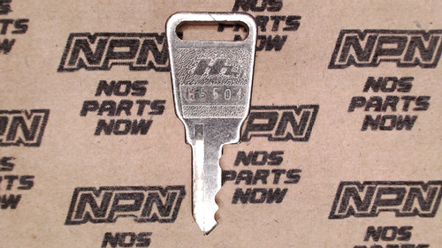  NOS Honda OEM Ignition Switch & Lock Key Single Groove H5504