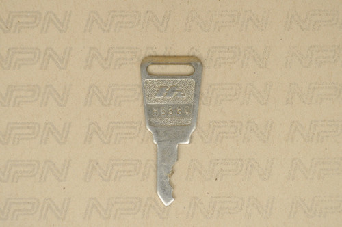 NOS Honda OEM Ignition Switch & Lock Key Double Groove H6360