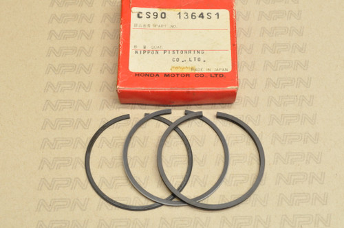 NOS Honda CT90 K0 & 1979 .25 Oversize Piston Ring Set for 1 Piston 13020-028-000