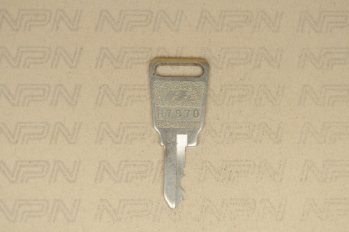 NOS Honda OEM Ignition Switch & Lock Key Single Groove H7870