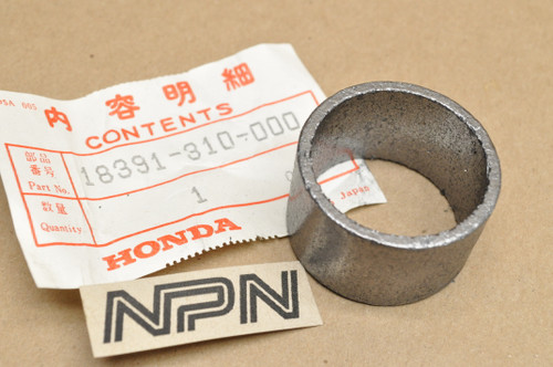 NOS Honda CB750 F CBX GL1500 TRX250 TRX350 VFR700 Muffler Gasket 18391-310-000