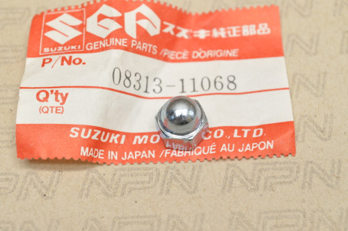 NOS Suzuki FA50 GS1100 GS750 PE250 SP500 T350 TC305 TS250 Cap Nut 08313-11068