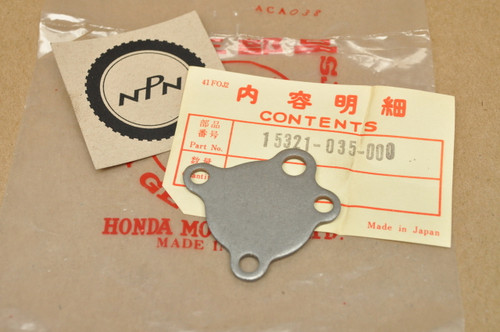 NOS Honda ATC70 C70 CL70 CT70 S65 SL70 XL70 Z50 Oil Pump Cover 15321-035-000