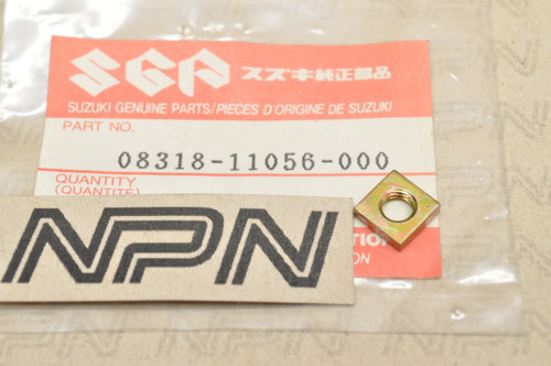 NOS Suzuki LT-F160 LT160 LT230 LT250 LT500 Sprocket Guard Buffer Nut 08318-11056