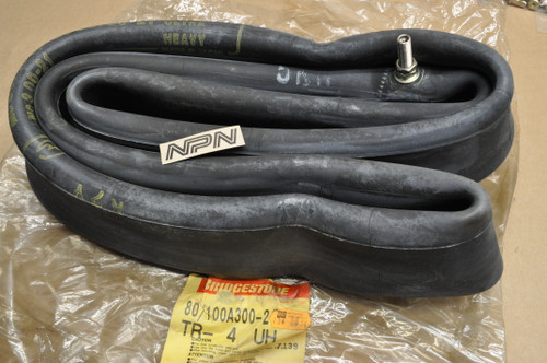 NOS Honda CR250 MT250 XL250 Bridgestone Tire Tube straight stem 80/100-21 TR4 UH