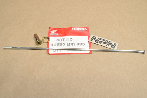 NOS Honda 1991-92 XR600 R Rear Wheel Spoke B , Nipple & Washer Set 426B0-MN1-680