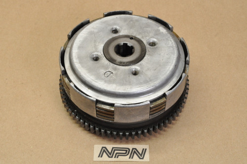 Vintage Used OEM Honda 1985 XR100 R Clutch Basket Disk Assembly