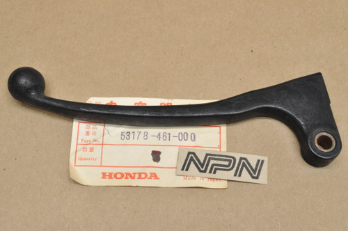 NOS Honda CB650 CB750 CB900 CX650 GL500 GL650 Left Clutch Lever 53178-461-000