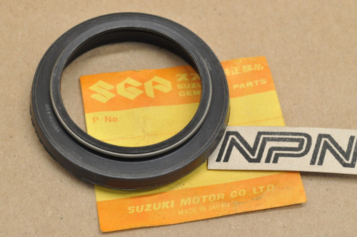 NOS Suzuki 1988-90 GSX-R750 L Front Fork Rubber Boot Dust Seal 51571-17C00