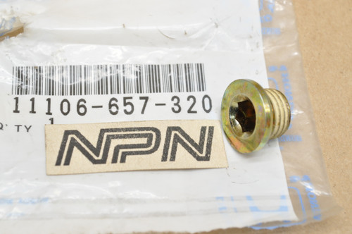 NOS Honda CBR600 F2 CBR600F3 CBR600SE CBR600SJ Sealing Bolt 11106-657-320