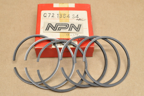 NOS Honda CA72 1.00 Oversize Piston Ring Set for 2 Pistons = 6 Rings 13052-259-000