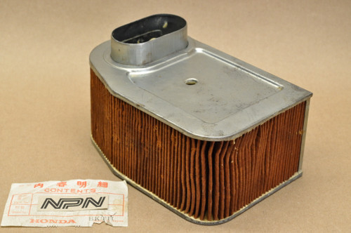 NOS Honda 1975-76 CB500 T Right Air Filter Cleaner Element 17211-375-000