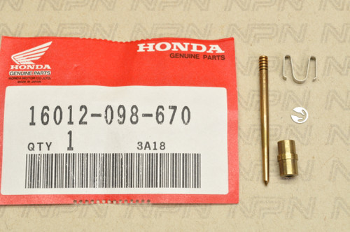 NOS Honda CT70 H K0 Carburetor Jet Needle Set 16012-098-670