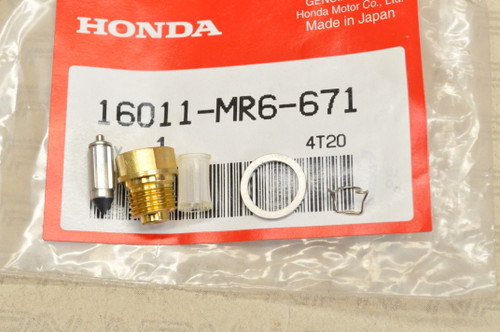 NOS Honda NT650 VF1000 VF1100 VF750 VT1100 VT700 VT750 VT800 Float Valve Set 16011-MR6-671