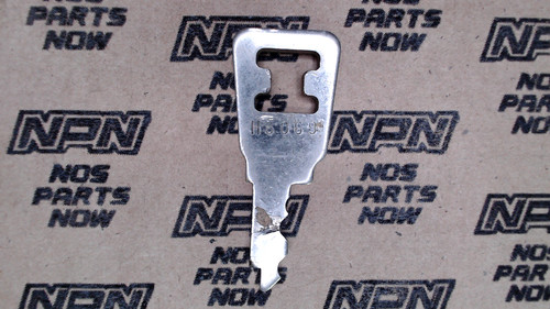 Vtg Used OEM Honda Ignition Switch & Lock Key Ward Cut Double Groove Back H6069