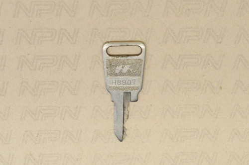 Vintage Used OEM Honda Ignition Switch & Lock Key Single Groove H8907