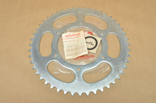 NOS Honda XL250 K0-1976 Rear Drive Chain Sprocket 48T 41201-329-000