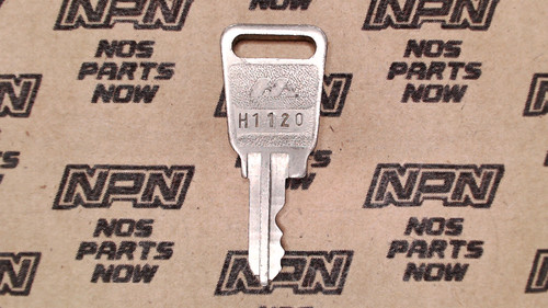 NOS Honda OEM Ignition Switch & Lock Key Double Groove H1120