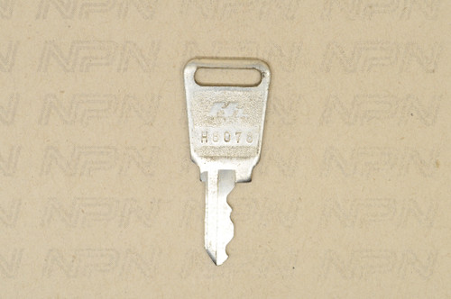 OEM NOS Honda Ignition Switch & Lock Key Double Groove H8078