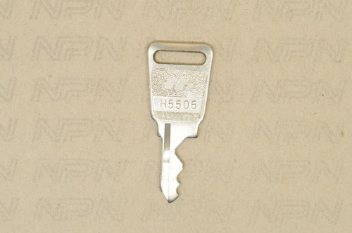 NOS Honda OEM Ignition Switch & Lock Key Single Groove H5506