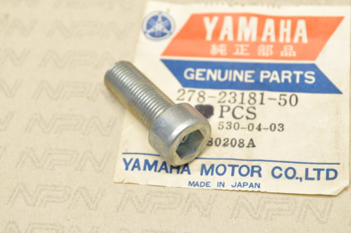 NOS Yamaha DT250 IT400 MX250 RD350 TY350 XS2 YZ400 YZ80 Bolt 278-23181-50