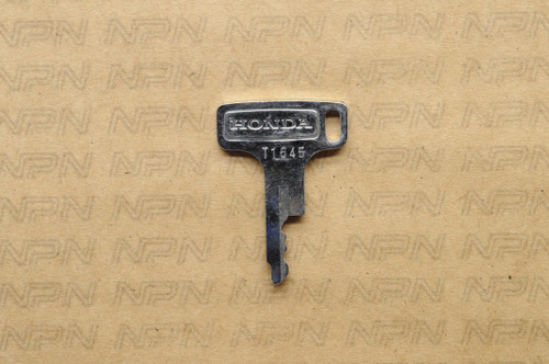 NOS Honda OEM Ignition Switch & Lock Key T1645
