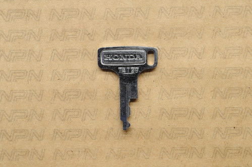 NOS Honda OEM Ignition Switch & Lock Key T4729