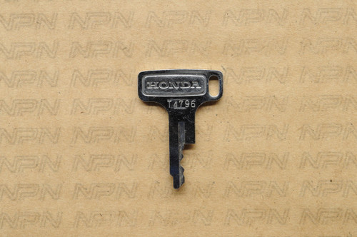 NOS Honda OEM Ignition Switch & Lock Key T4796