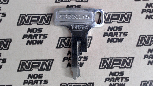 NOS Honda OEM Ignition Switch & Lock Key Single Groove T4564