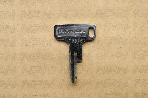 NOS Honda OEM Ignition Switch & Lock Key T9546